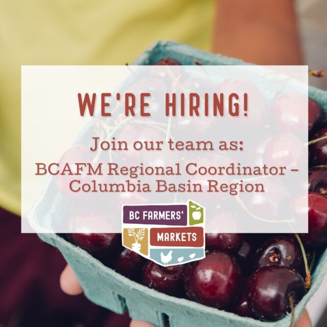 BCAFM is looking for a Regional Coordinator in the Columbia Basin Region 🤗 [Link in the bio for information + how to apply] 

September is just around the corner and we are looking for a friendly,  detail oriented and highly organized individual to join our team.  We encourage you to share this posting with your social networks. 

*The deadline to apply is Sunday, Sept 11th, 2022